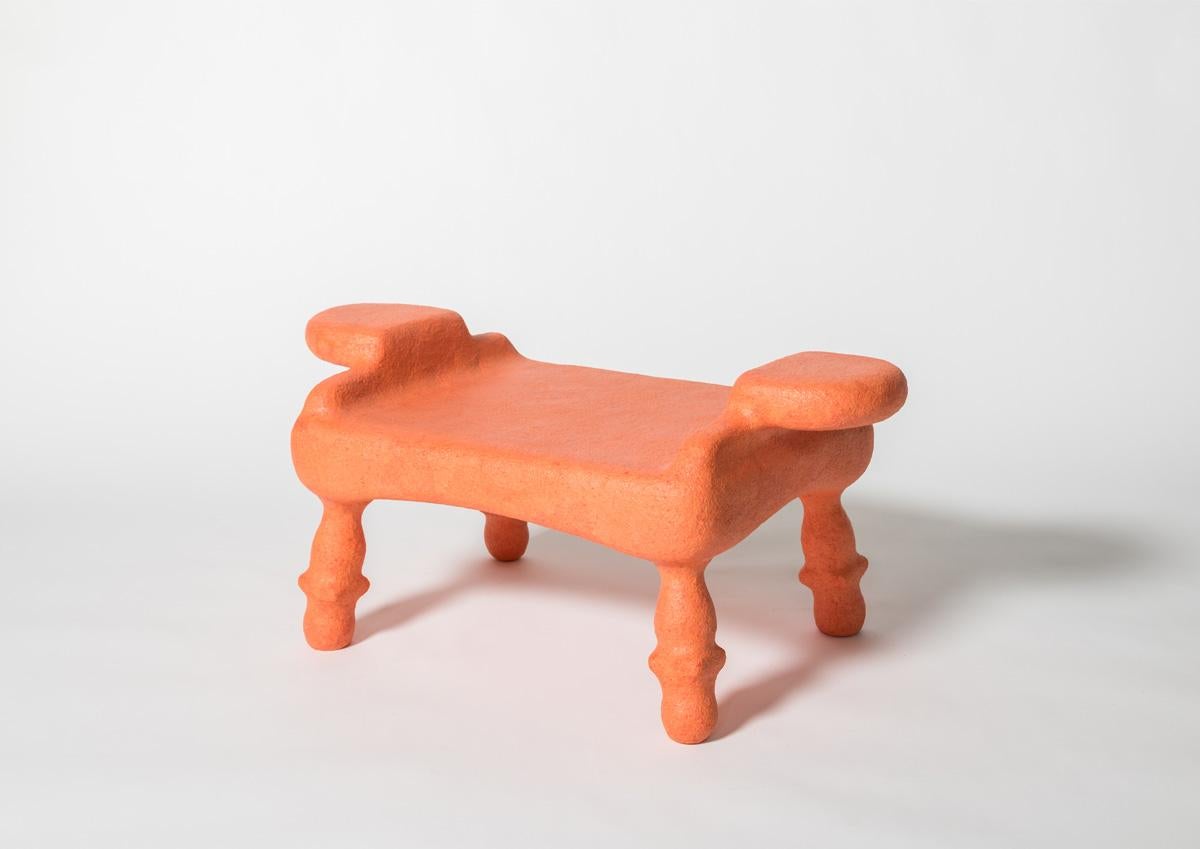 Clementine Stool/ Side Table by Polina Miliou In New Condition For Sale In Pireaus-Athens, Greece