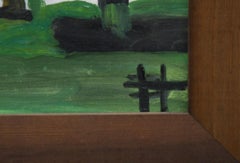 The Fight  (Clementine Hunter Folk Art Painting, auth. by Tom Whitehead)