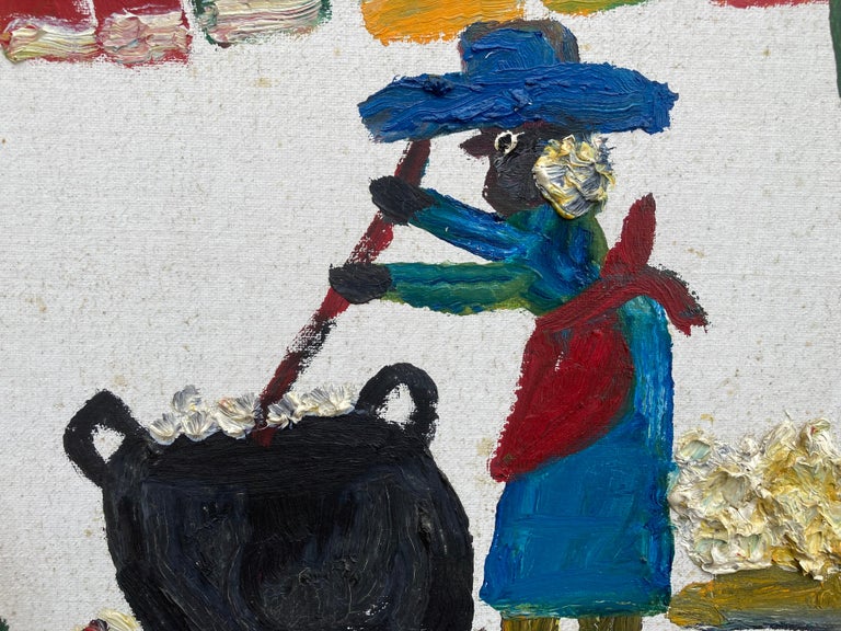 Clementine Hunter Wash Day, Melrose Plantation (Clementine Hunter