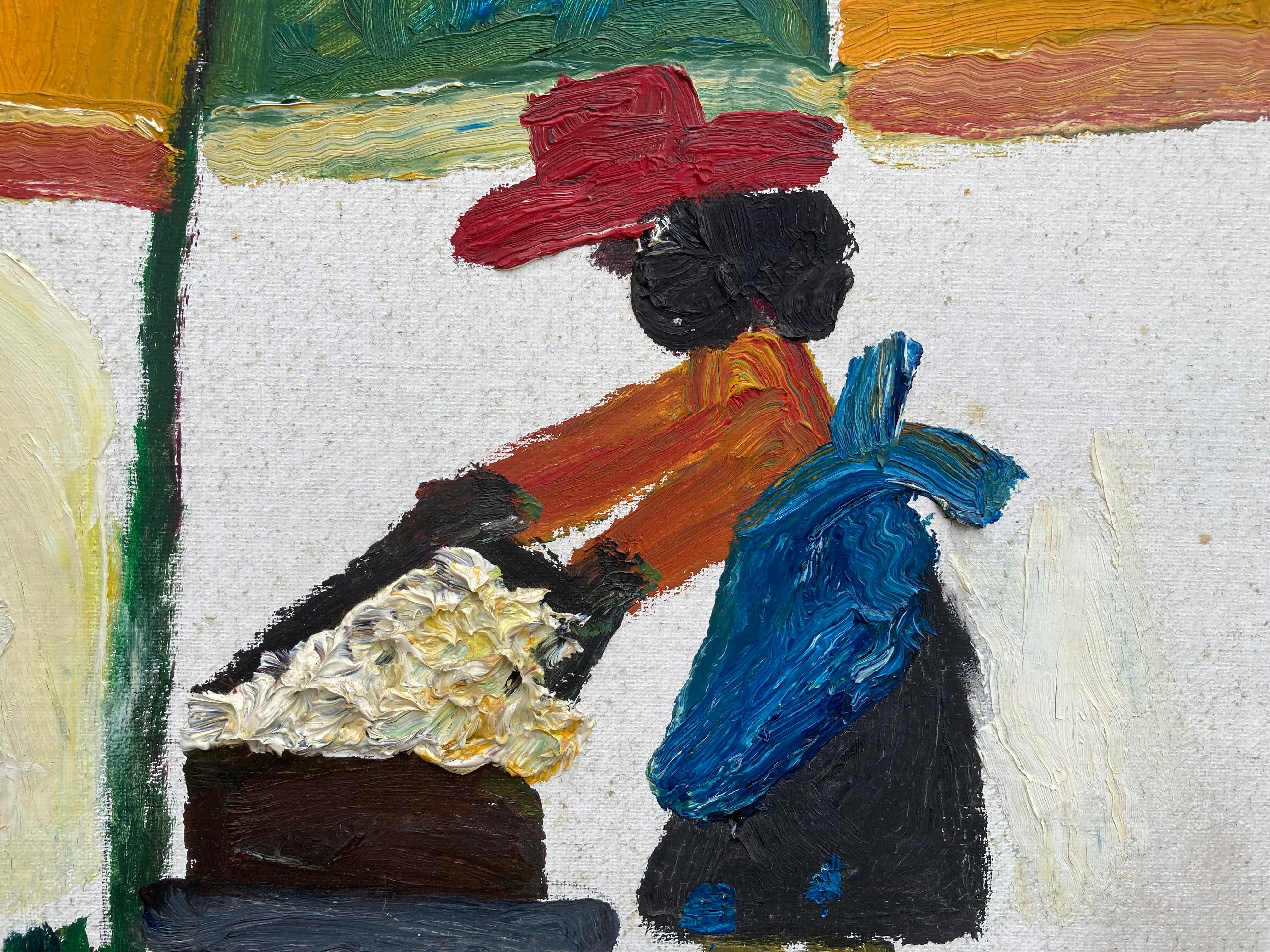 Wash Day, Melrose Plantation (Clementine Hunter, authenticated by Tom Whitehead) 1