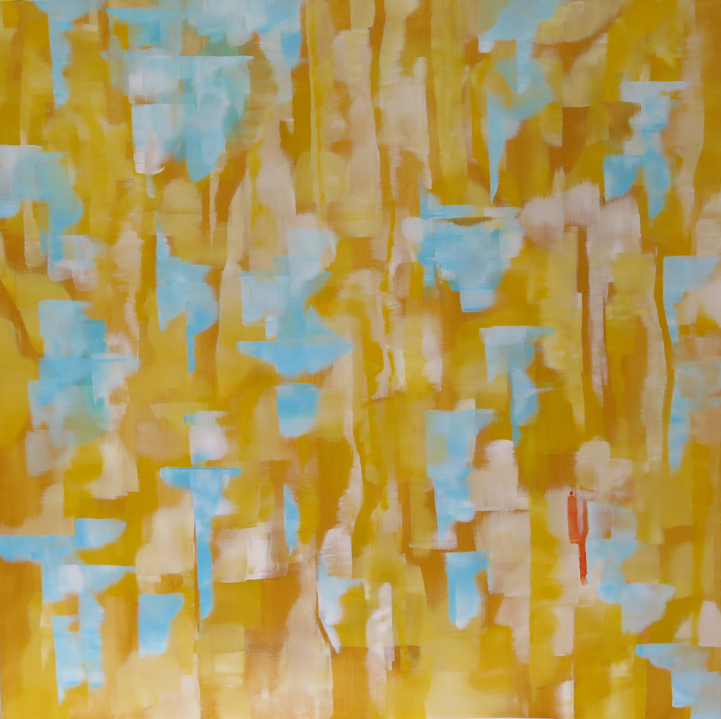 Clementine Abstract Painting - Joy