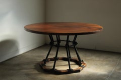 Table de salle à manger moderniste californienne Cleo Baldon pour Terra, années 1960