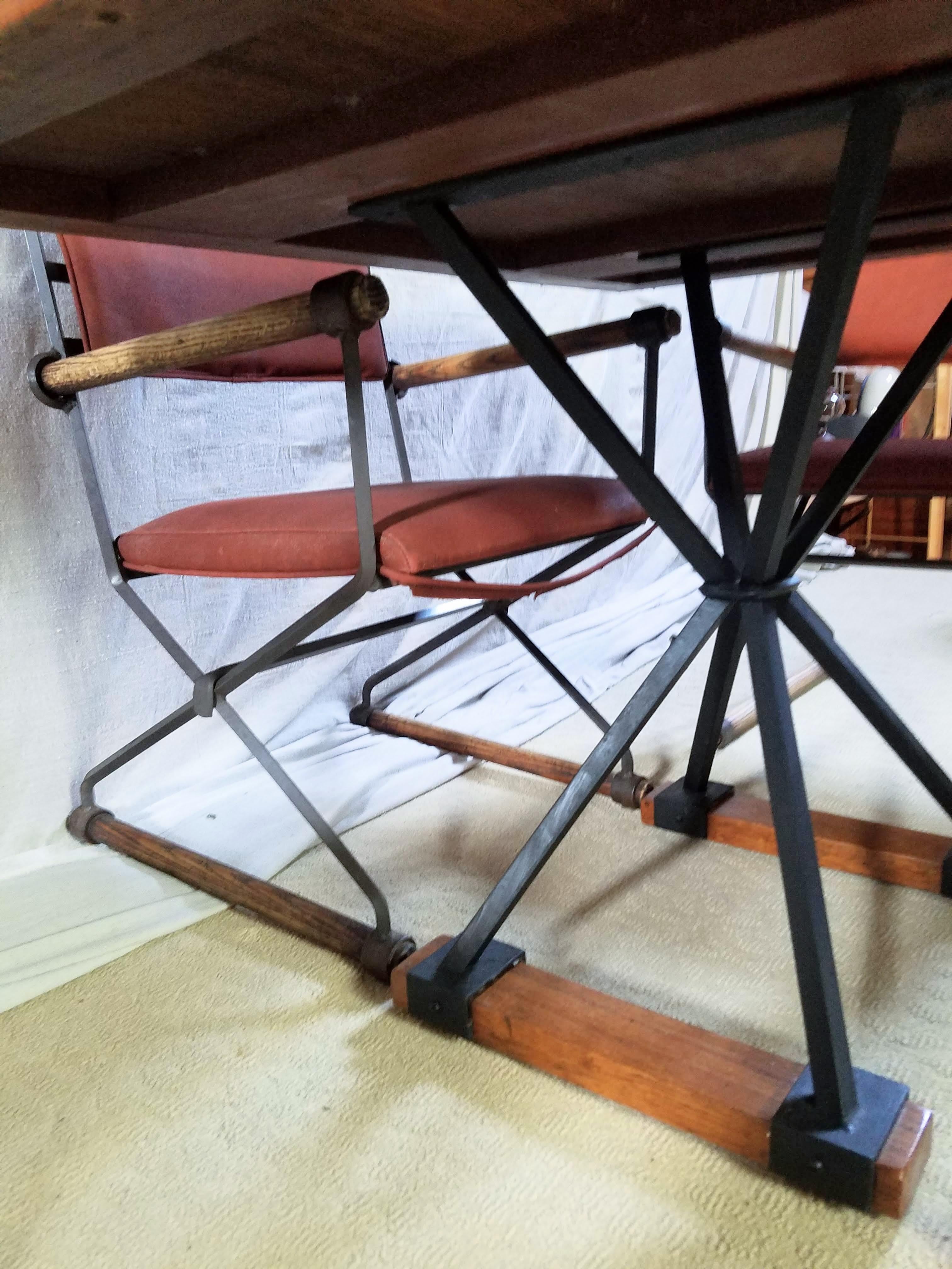 Varnished Cleo Baldon Teak Dining Table Terra Furniture California C. 1965 For Sale