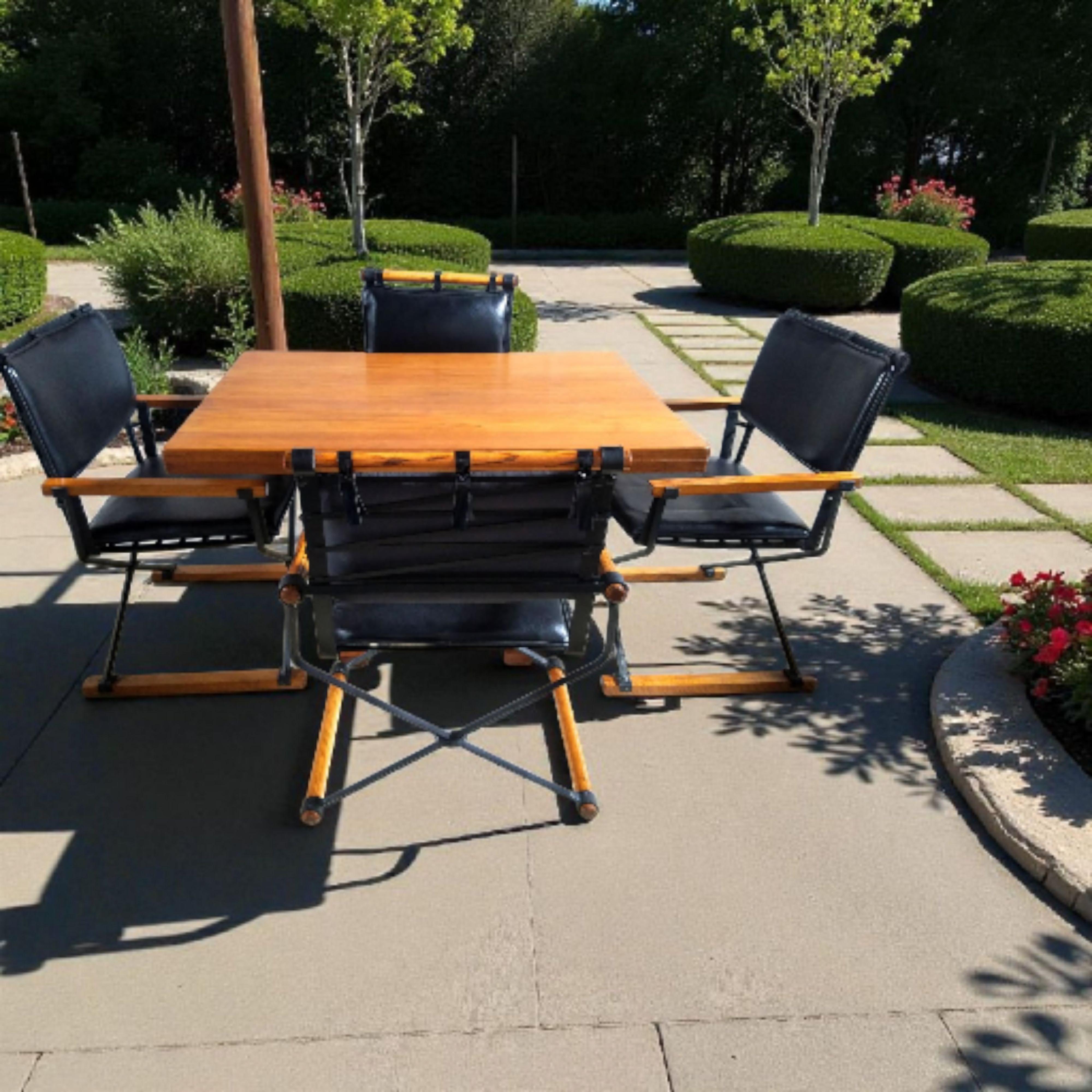 Cleo Baldon Teak Dining Table Terra Furniture California C. 1965 For Sale 1