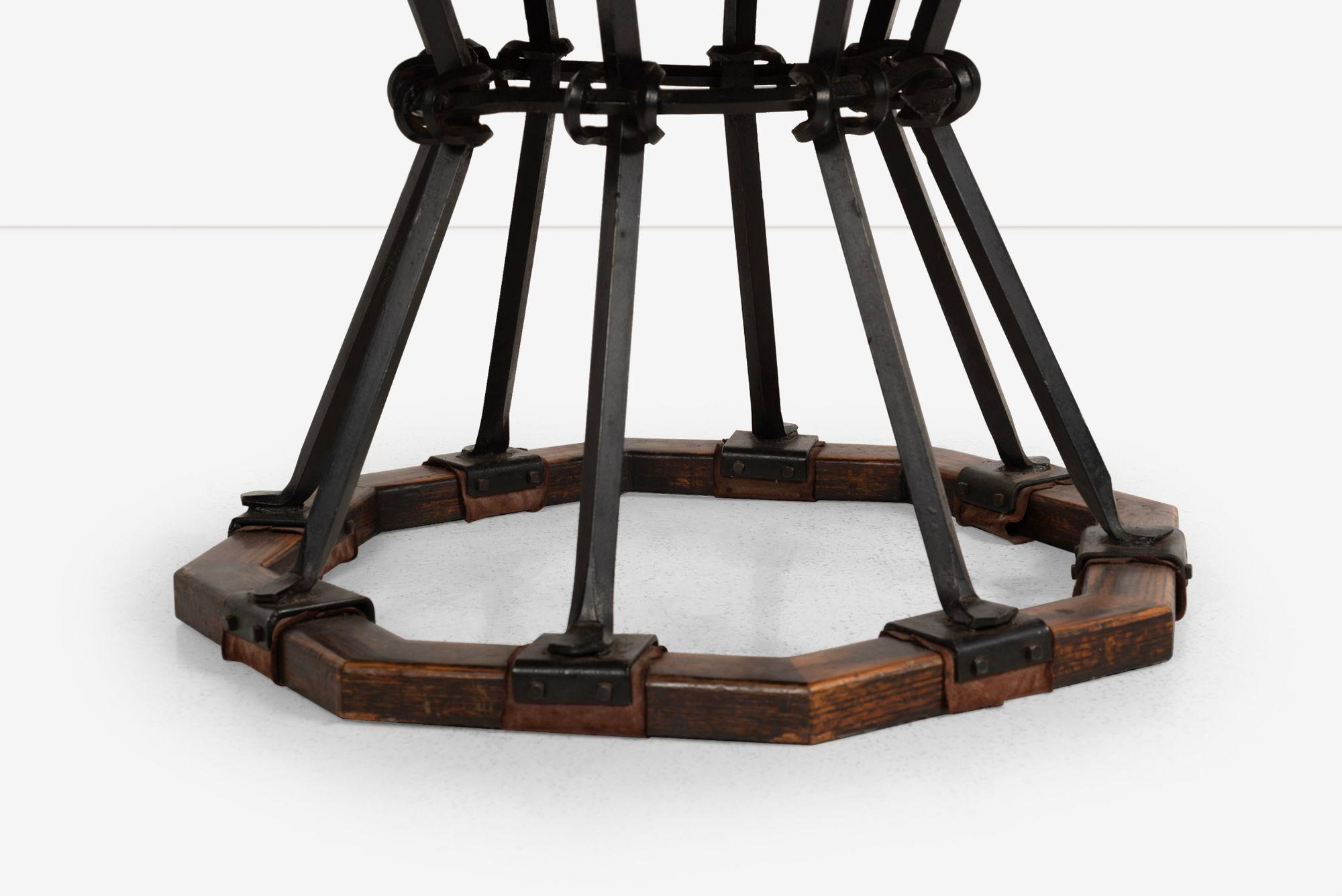 Cleo Baldon for Terra Dining Table, 1960s Venice, California, USA en vente 1