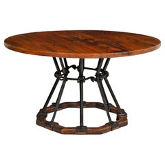 Cleo Baldon for Terra Dining Table, 1960s Venice, California, USA