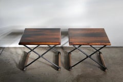 Paire de tables d'appoint rares de Cleo Baldon pour Terra Furniture, années 1960