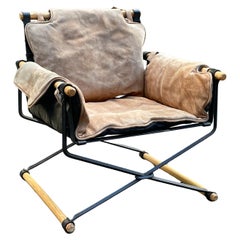 Cleo Baldon Iron & Oak Lounge Chair for Terra