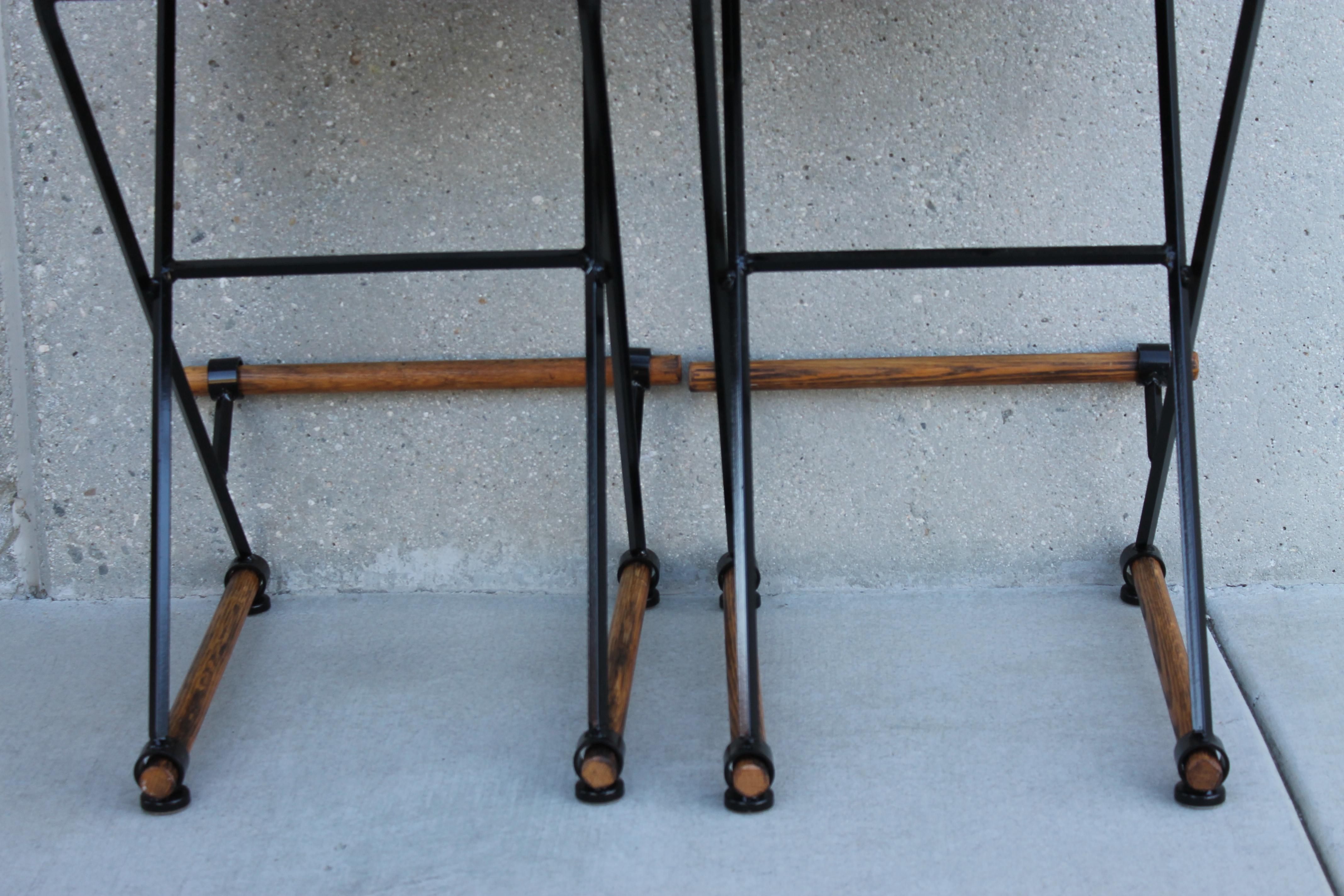 Steel Cleo Baldon Style Bar Stools