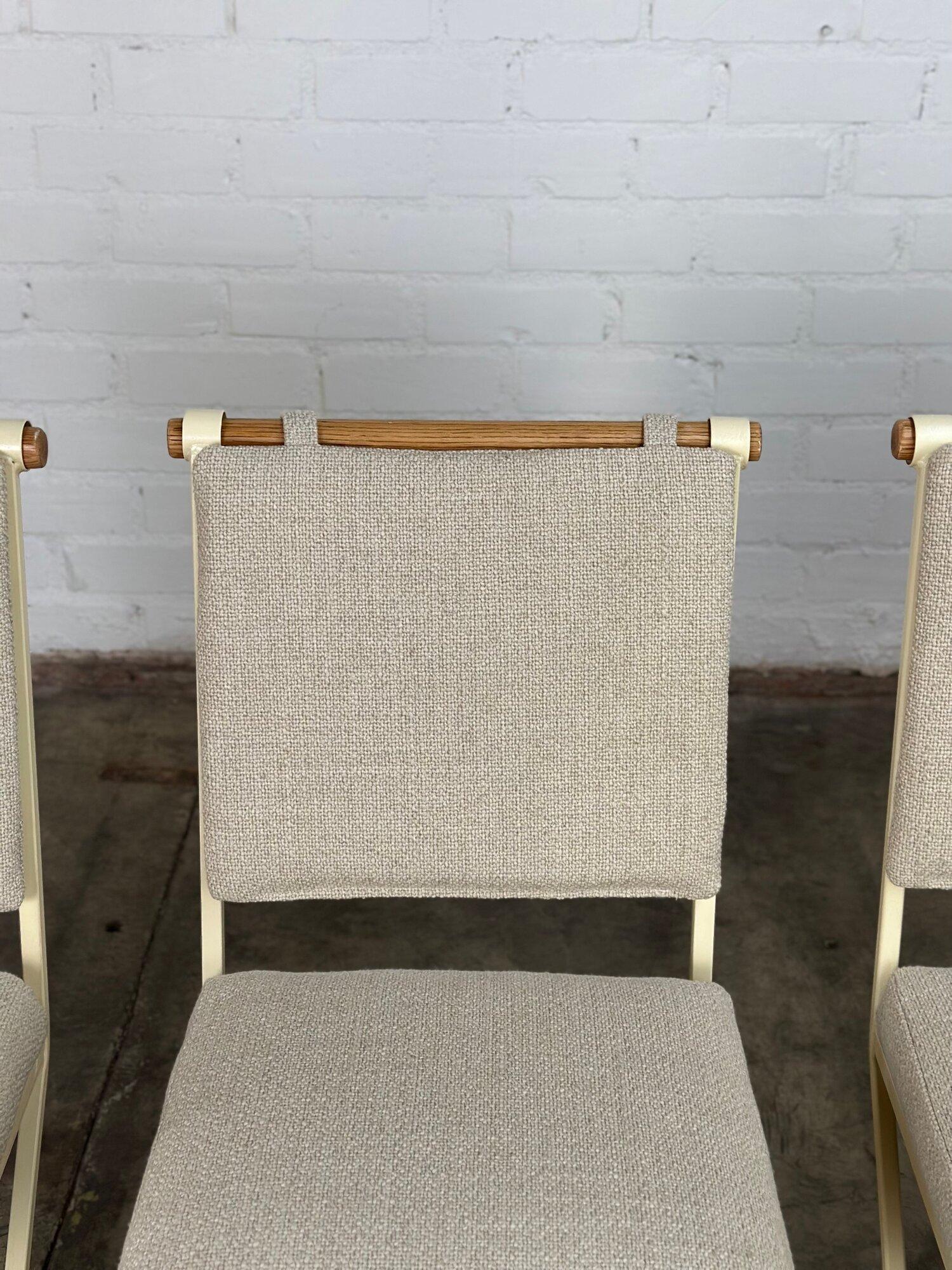 Cleo Baldon style dining chairs -set of four For Sale 3