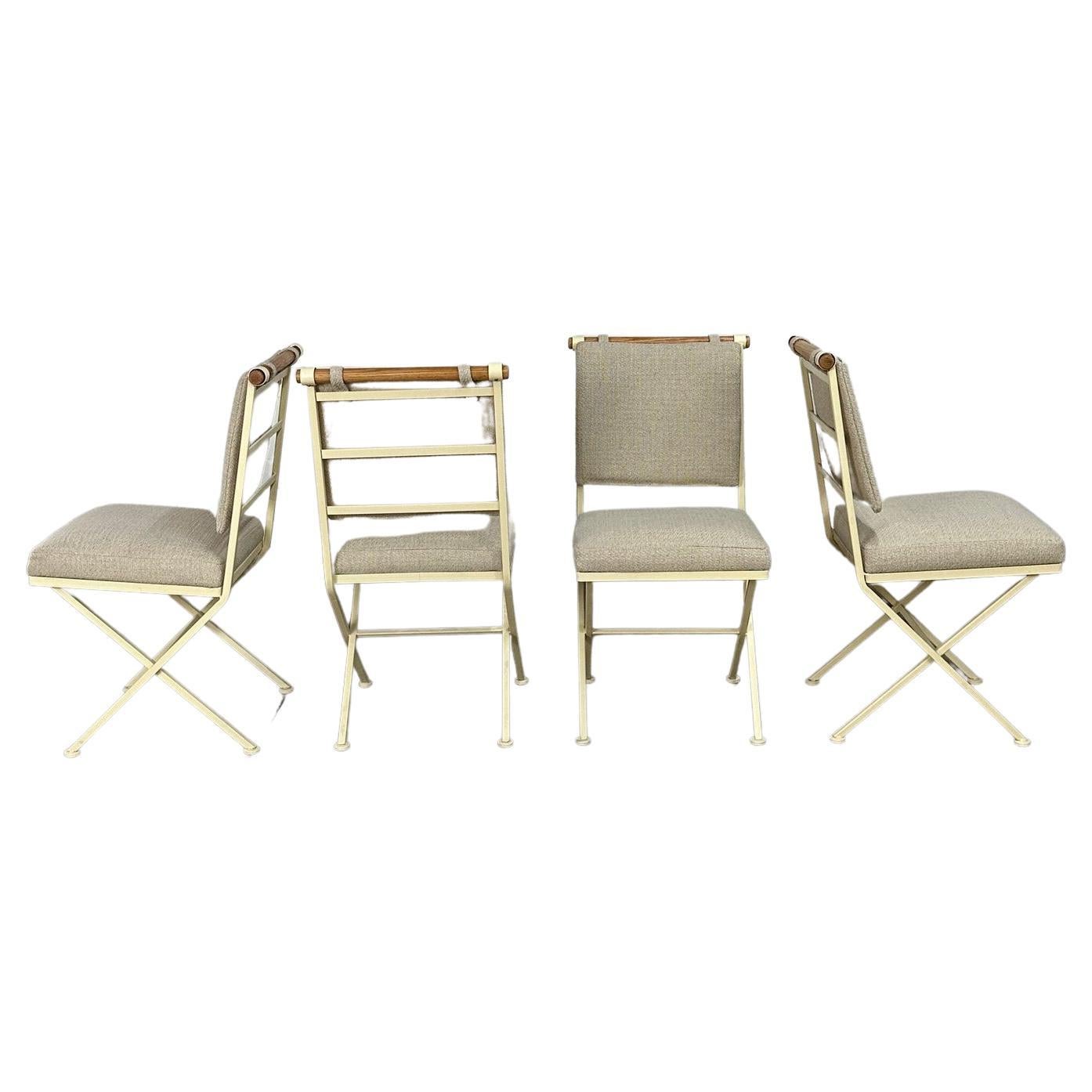 Cleo Baldon style dining chairs -set of four For Sale