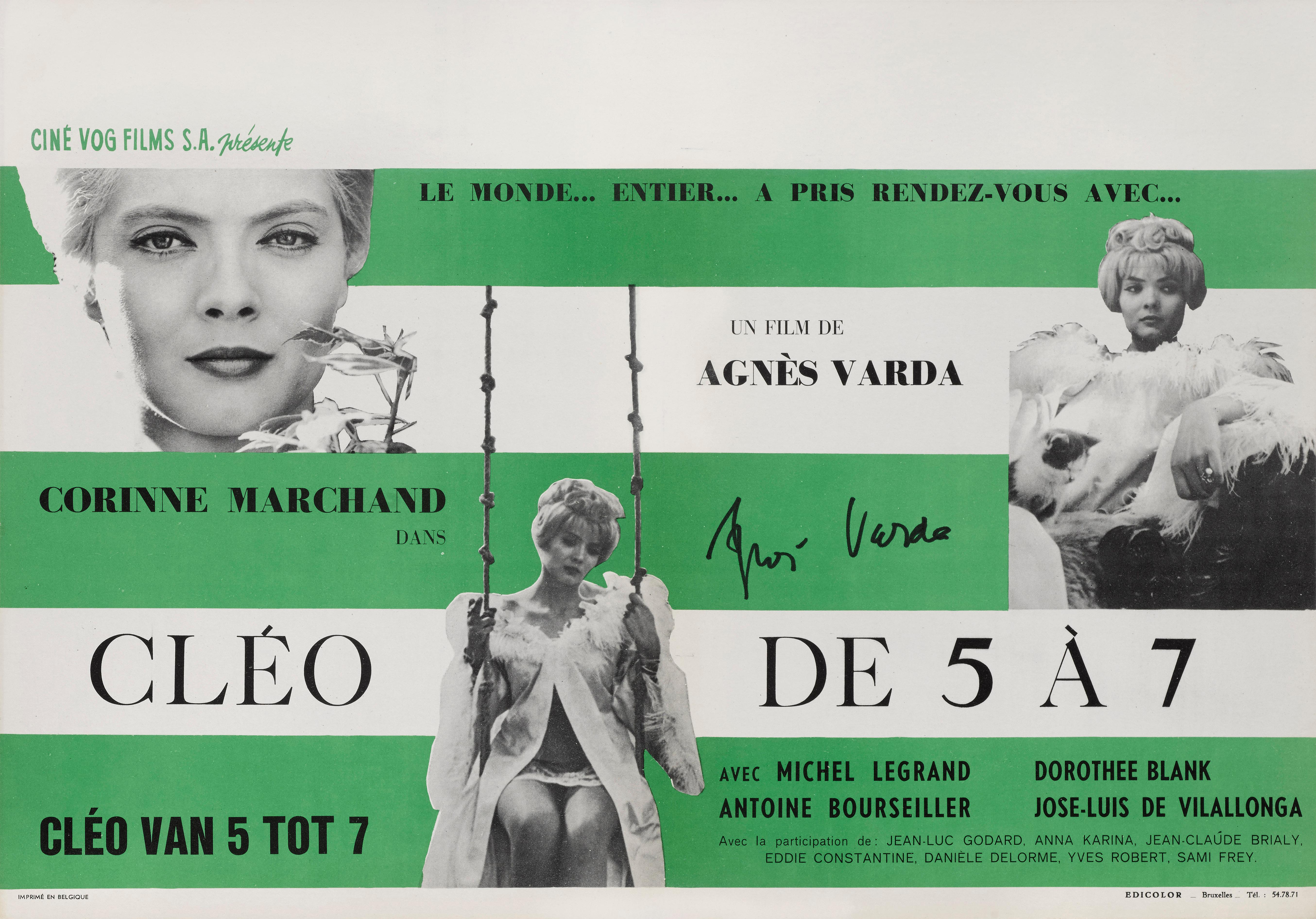 Belgian Cleo DE 5 A 7 / Cleo from 5 To 7 For Sale