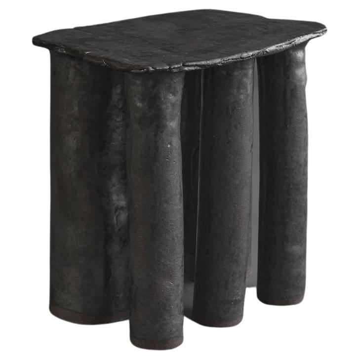 Cleo Five Legged Ceramic Side Table  For Sale