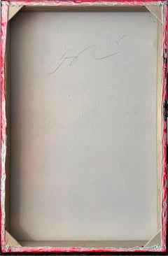 Kontrastreicher Tug mit Keule  Grafik Gewalt auf der Straße - Ohne Titel