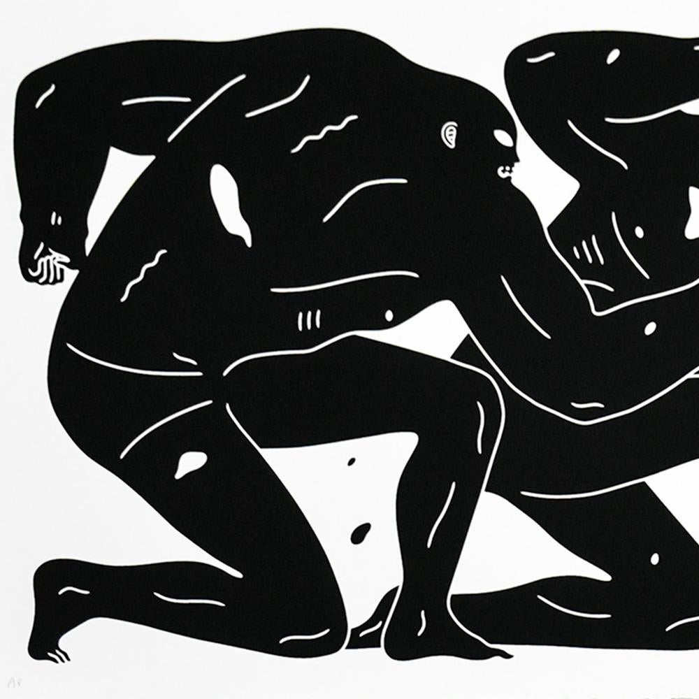CLEON PETERSON The Return (Black Artist Proof) - Contemporary Print by Cleon Peterson