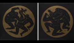 Destruir a los débiles 2015 por Cleon Peterson Serigrafía Limitada Tirada a Mano
