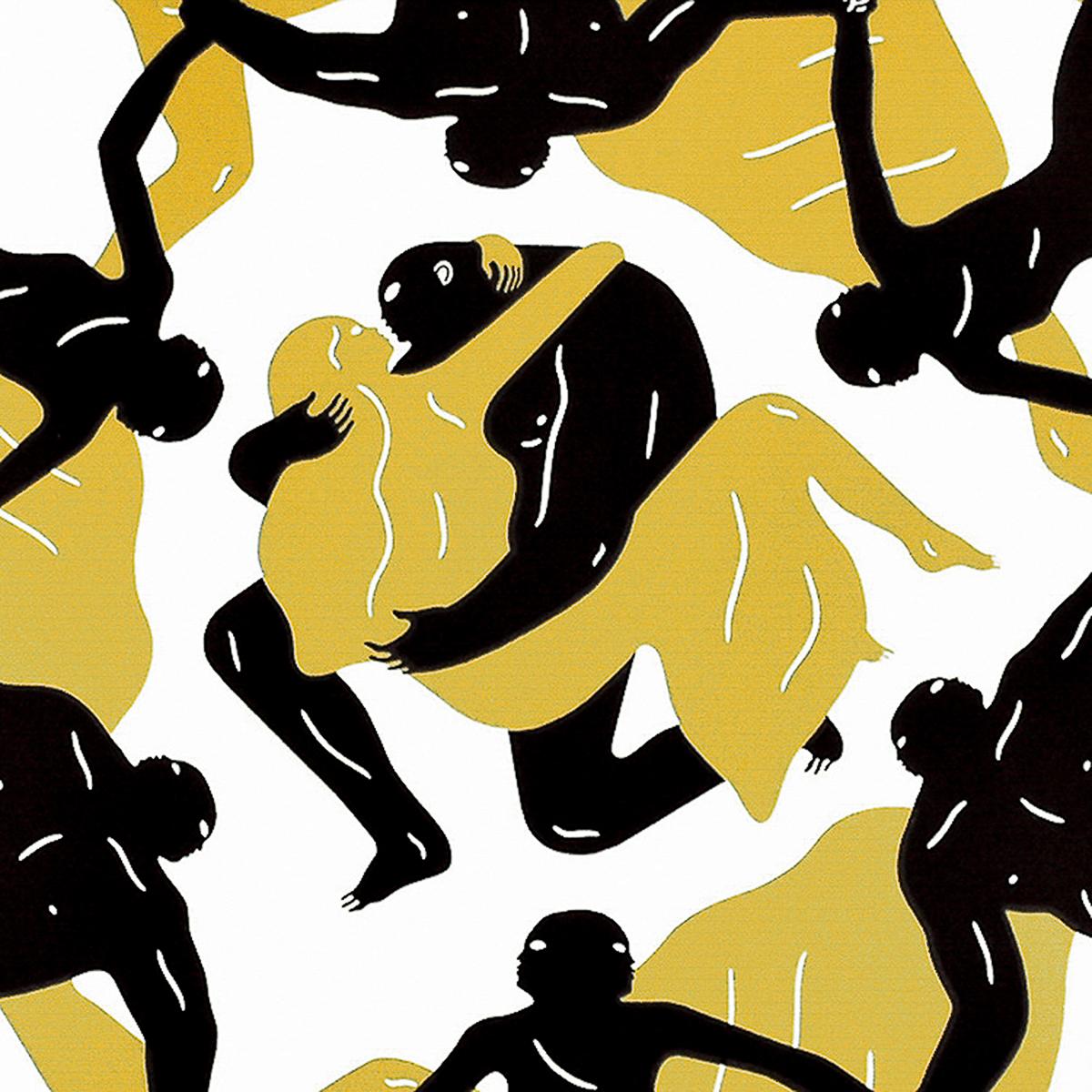 Endless Sleep (White) - Contemporary Print by Cleon Peterson
