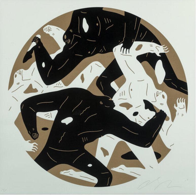 Cleon Peterson Figurative Print - 'Out of Darkness' Limited Edition Signed Print