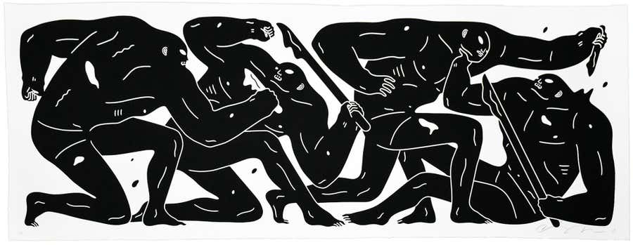 Cleon Peterson The Return (Artist Proof White and Black)
