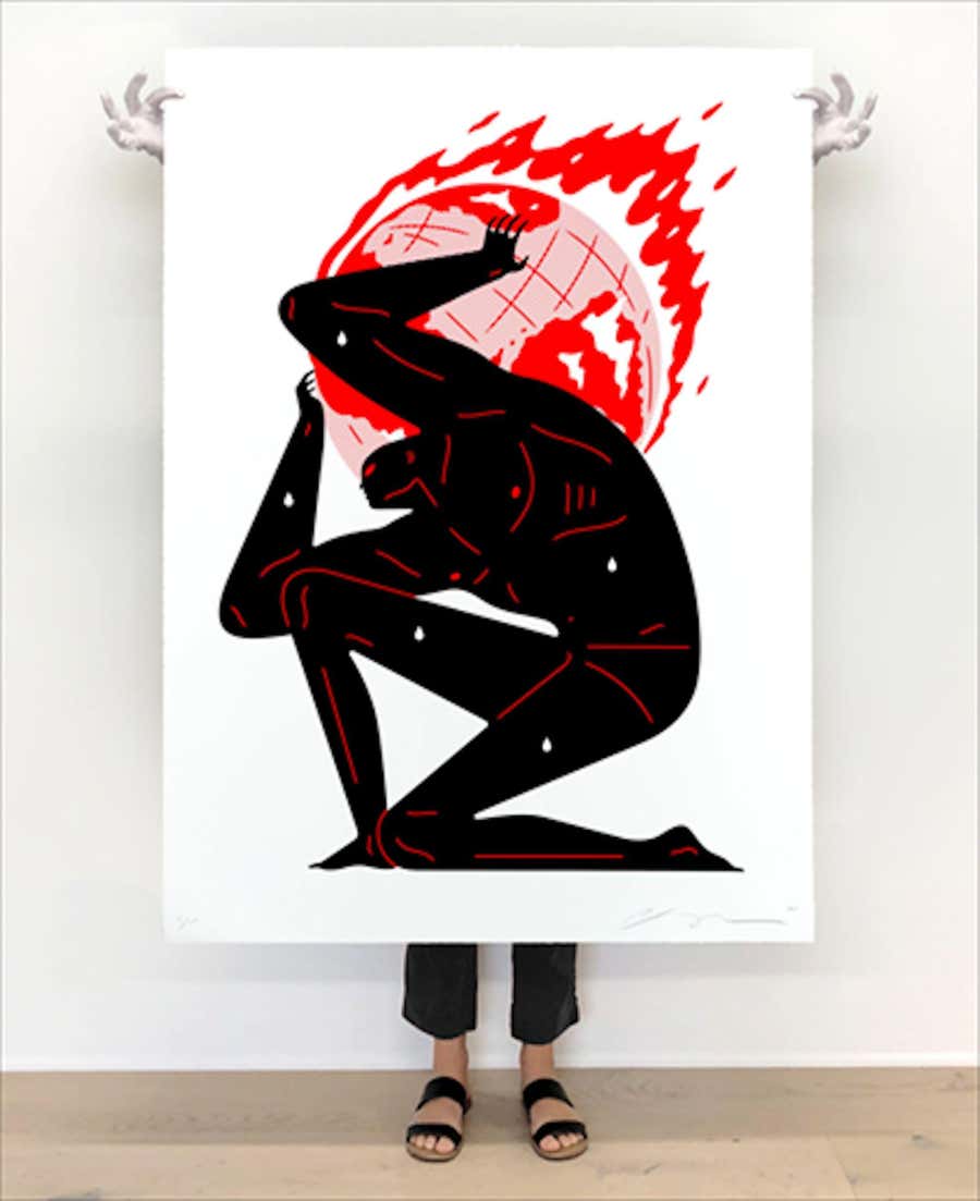 World on Fire (White - Large)
