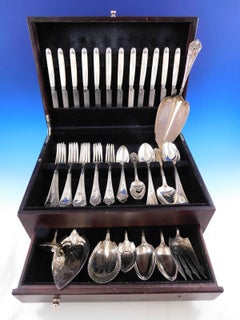 Cleopatra by Schulz and Fischer Sterling Silver Flatware Set 65 pcs California