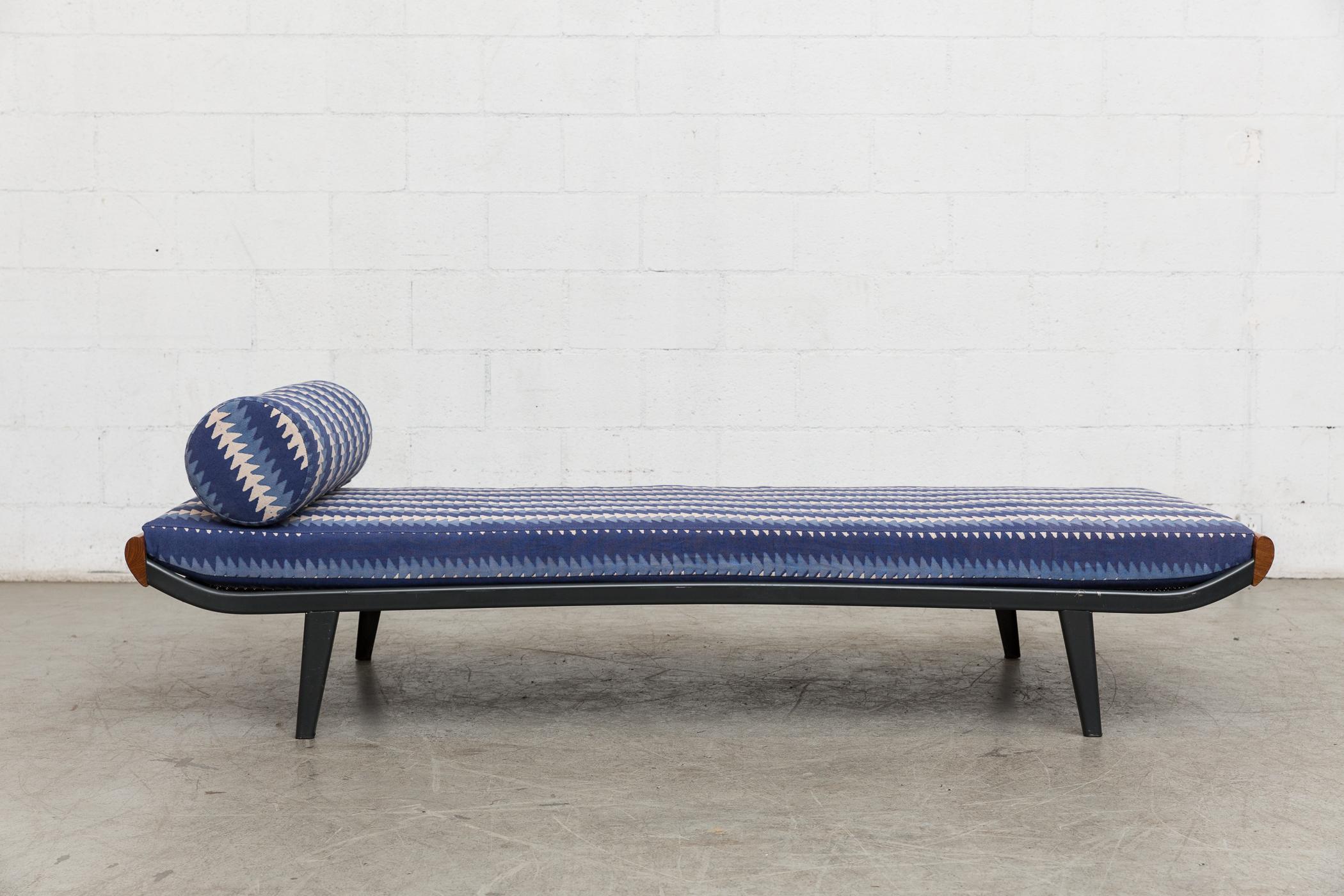 Dutch Cleopatra Daybed in Collaboration with Block Shop Textiles