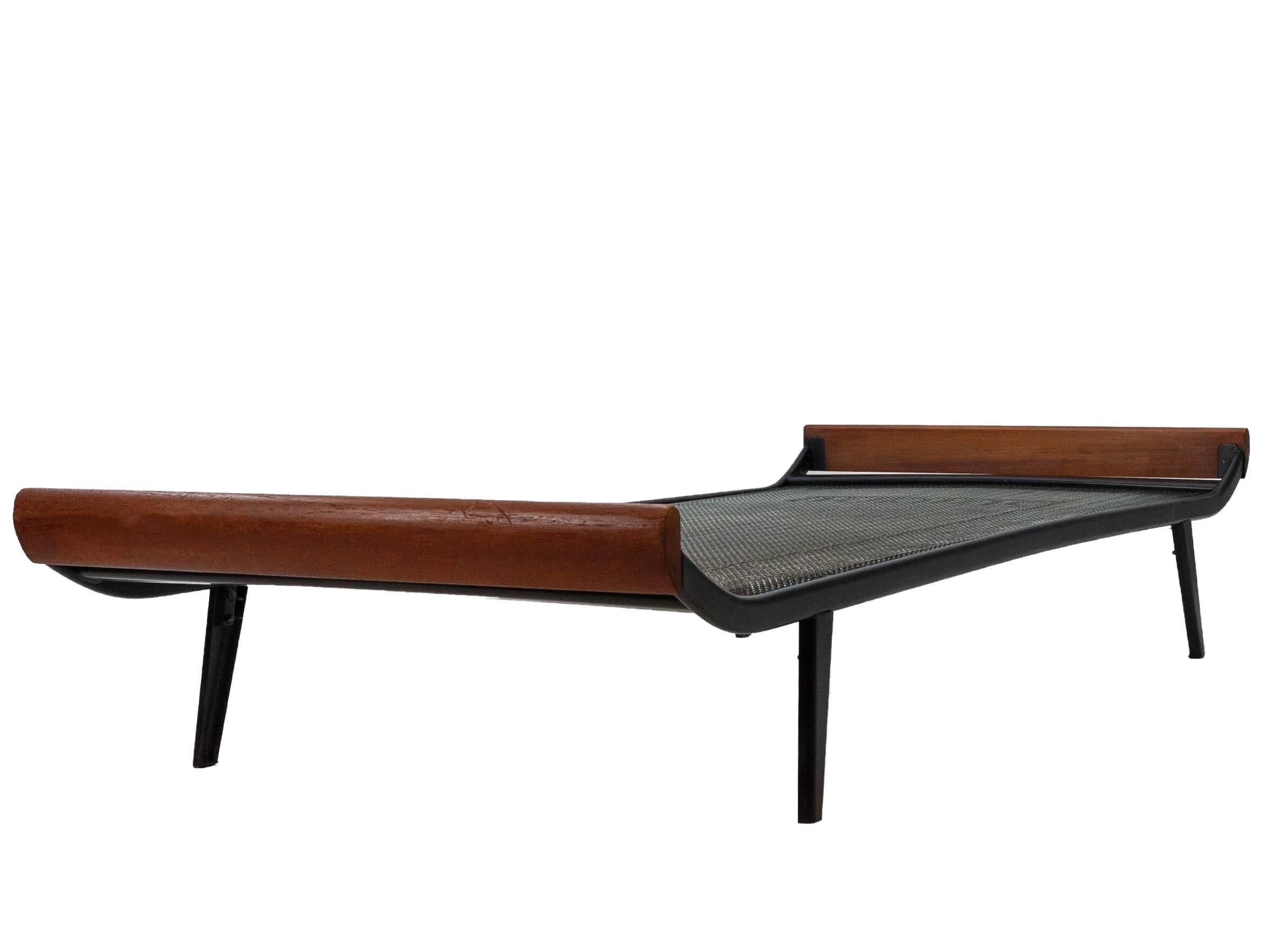 20th Century Cleopatra Daybed by Cordemeijer for Auping, Teak on Black
