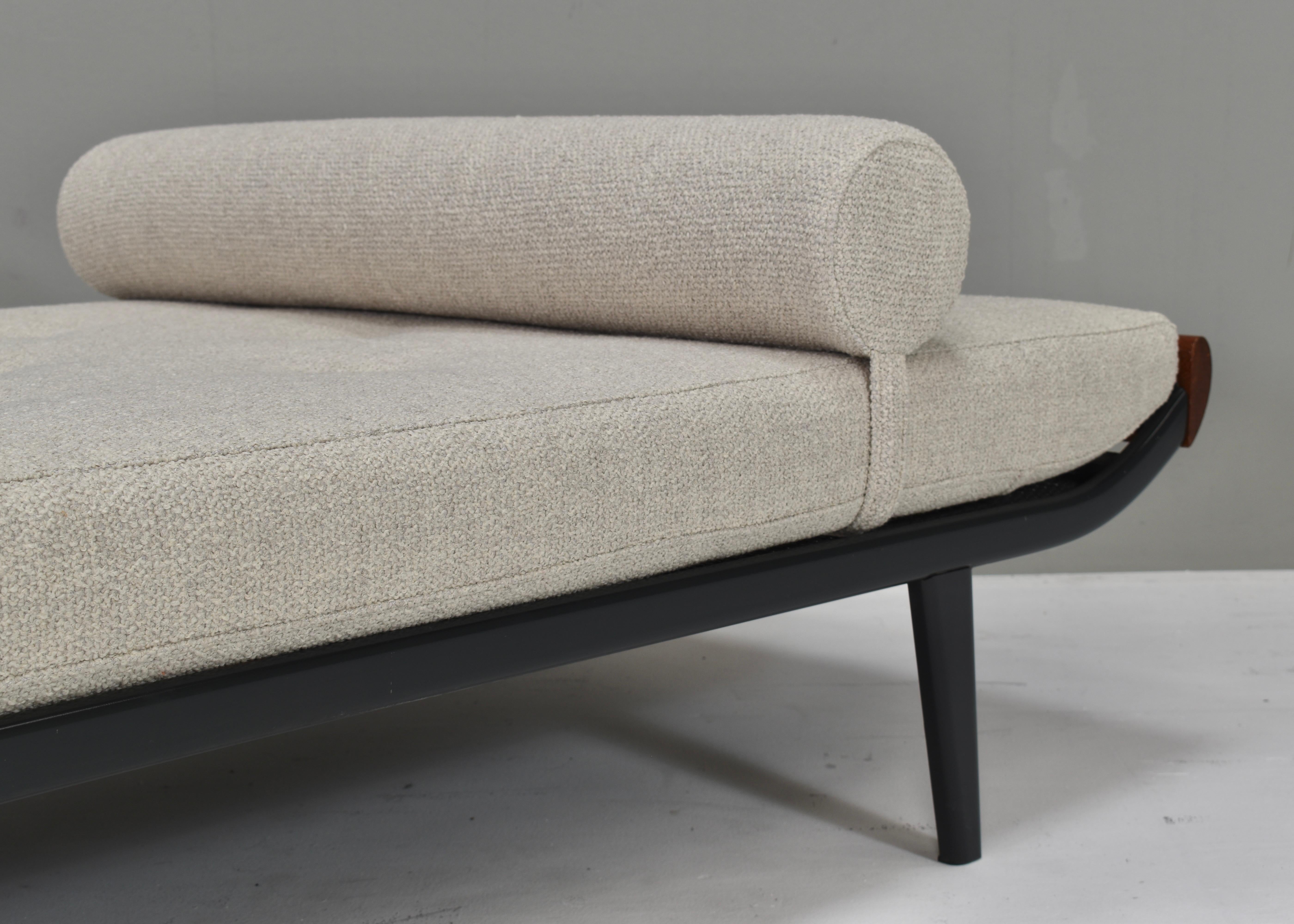 Cleopatra Daybed Designed by Cordemeyer for Auping *New Upholstery* Holland 1954 3