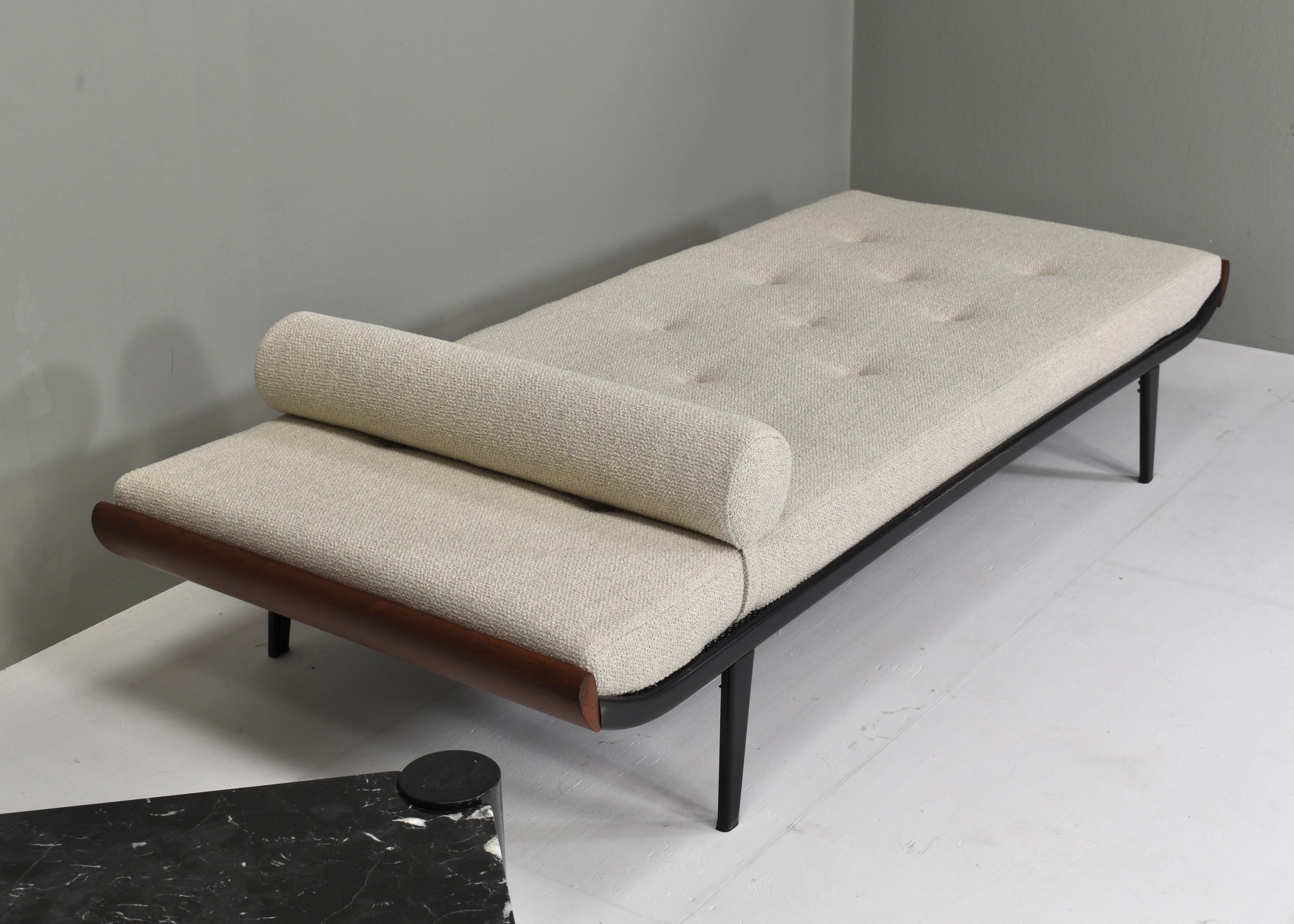 Cleopatra Daybed Designed by Cordemeyer for Auping *New Upholstery* Holland 1954 9