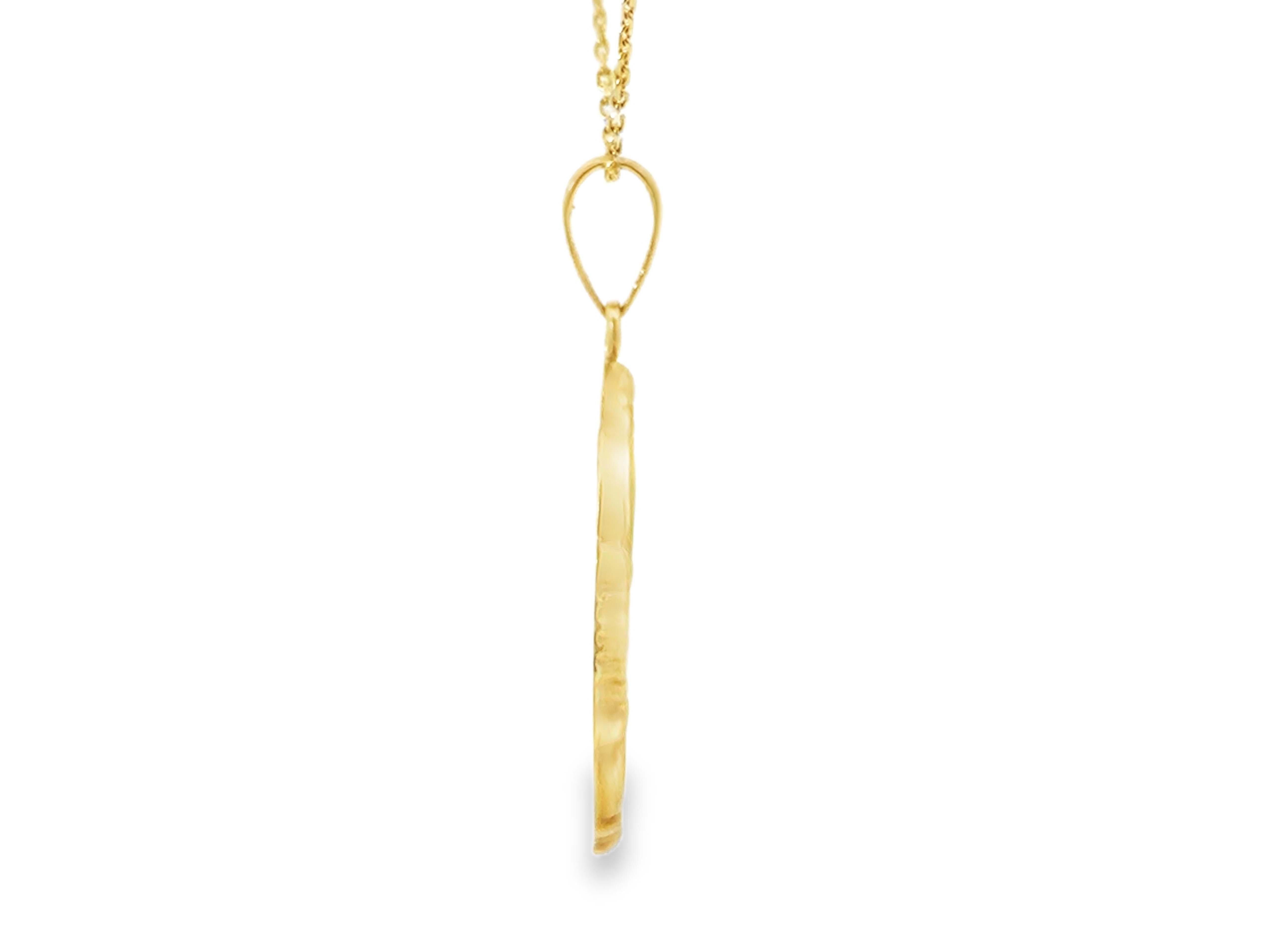 Collana Cleopatra Swiss a barre in oro 24 carati con castone e catena in oro giallo 18 carati In condizioni ottime in vendita a Honolulu, HI