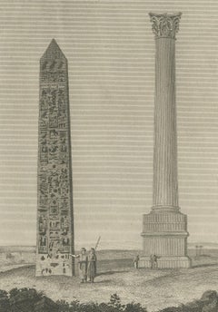 Cleopatra's Needle and Pompey's Pillar: Monuments of Ancient Alexandria, 1815