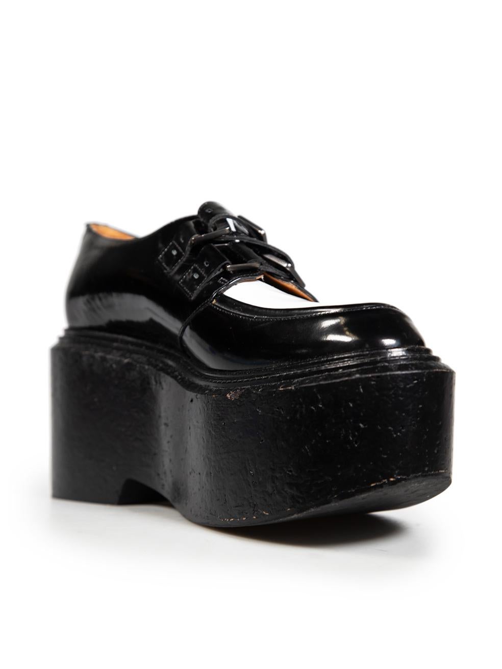 CONDITION is Very good. Minimal wear to the loafers is evident. Discolouration to the tongue of both shoes. Abrasion to the platform on the front, back and sides of both shoes on this used Clergerie designer resale item.
  
  
  
  Details
  
  
 