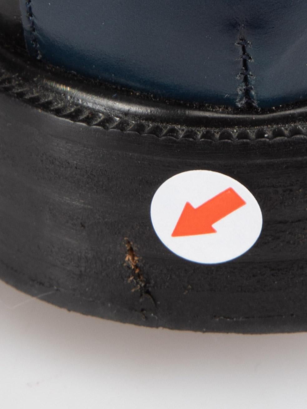 De las mujeres Clergerie Oxfords de cuero negro con dibujos Talla US 5.5 en venta