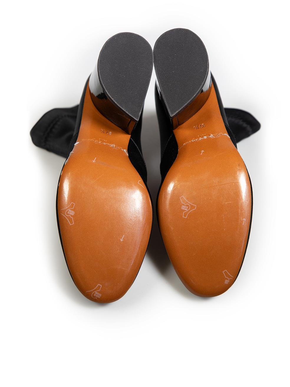 Bottines chaussettes Clergerie noires extensibles taille IT 37,5 Neuf - En vente à London, GB