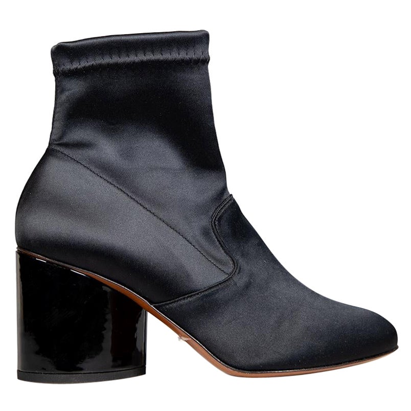 Bottines chaussettes Clergerie noires extensibles taille IT 37,5