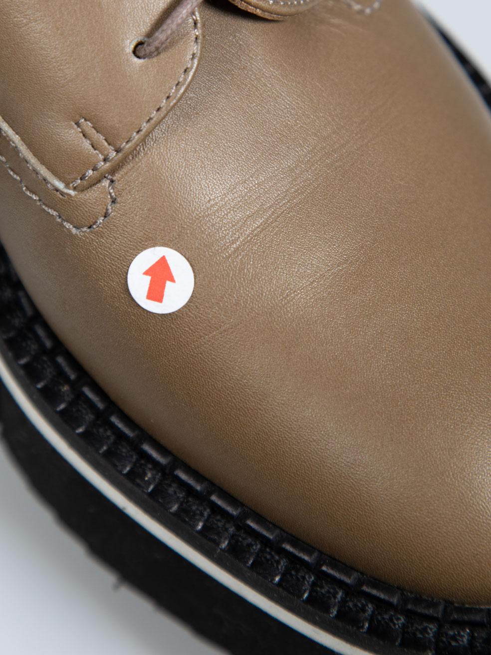 Clergerie Chaussures à plateforme en cuir Brown Taille IT 37.5 en vente 3