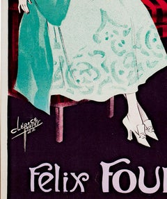 "Dolly (I Love you!), " Original Color Lithograph Poster by the Clérice Frères