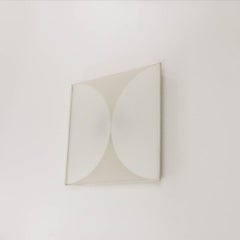 “Clessidra” glass wall lamp by Bobo Piccoli for Fontana Arte 70s