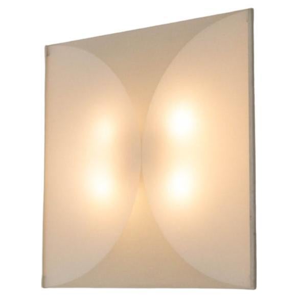“Clessidra” glass wall lamp by Bobo Piccoli for Fontana Arte 70s