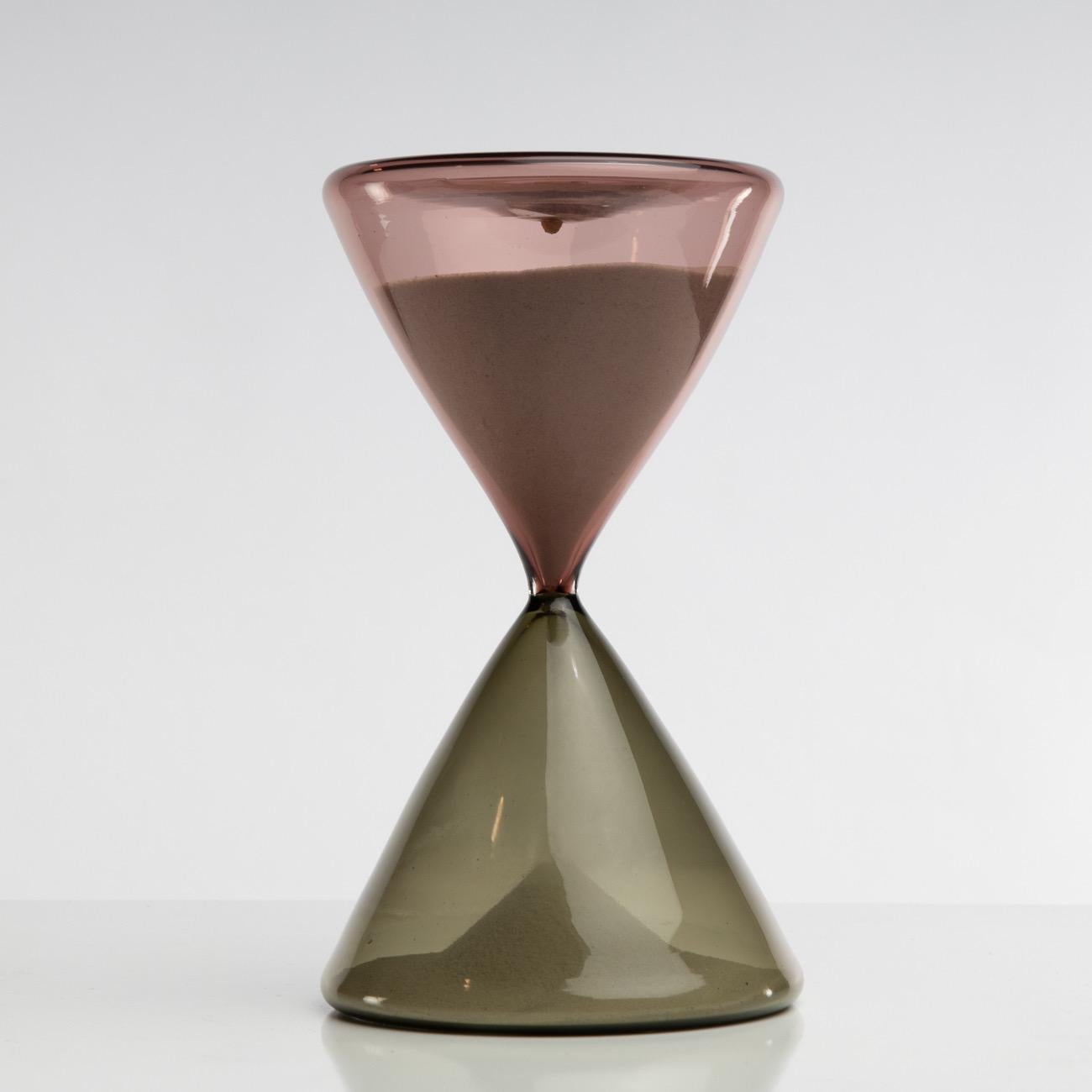 Blown Glass Clessidra Hourglass, Paolo Venini, Venini Murano 'Italy' For Sale