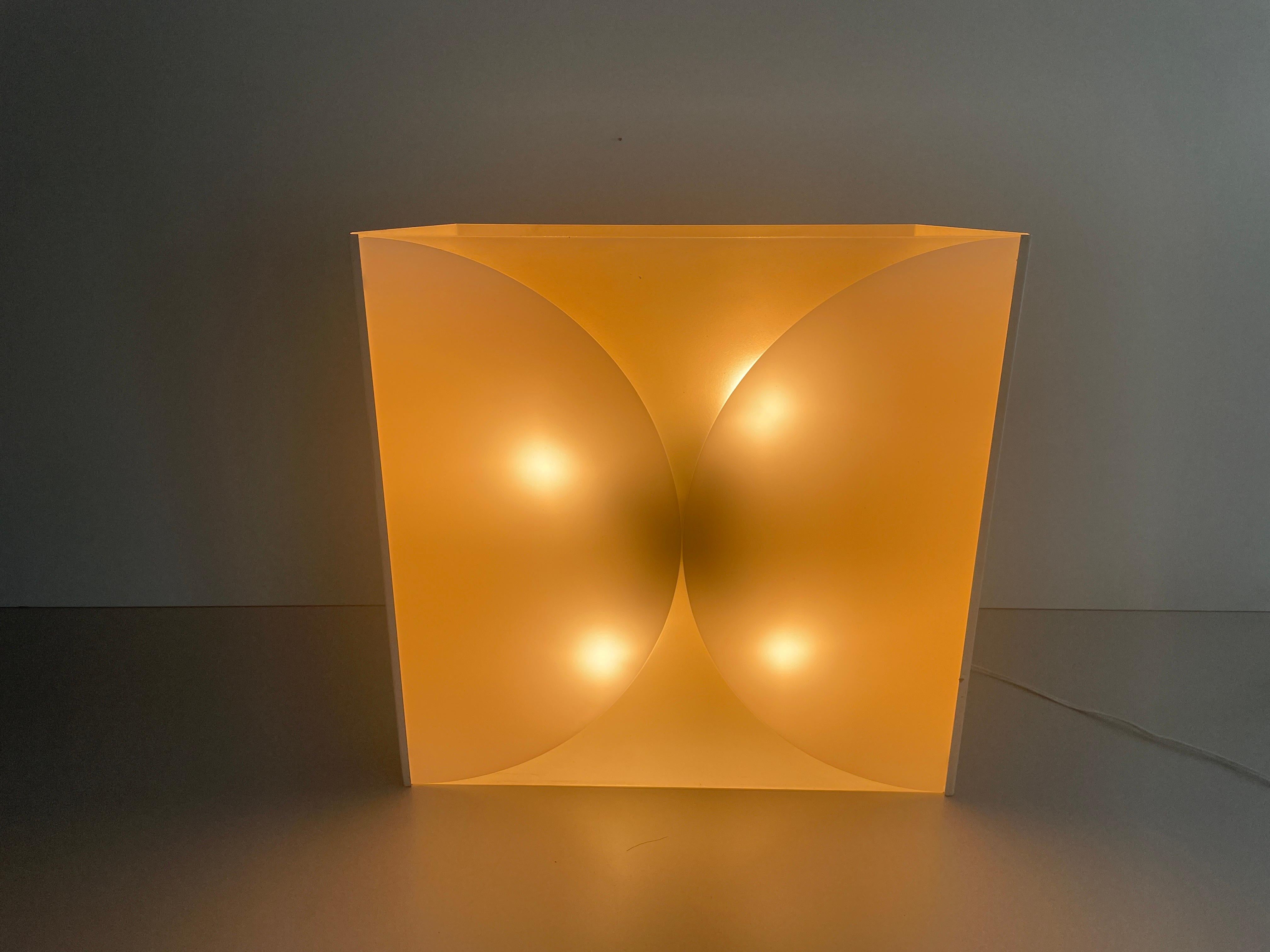 Grande lampe murale Clessidra de Bobo Piccoli pour Fontana Arte, 1970, Italie en vente 3