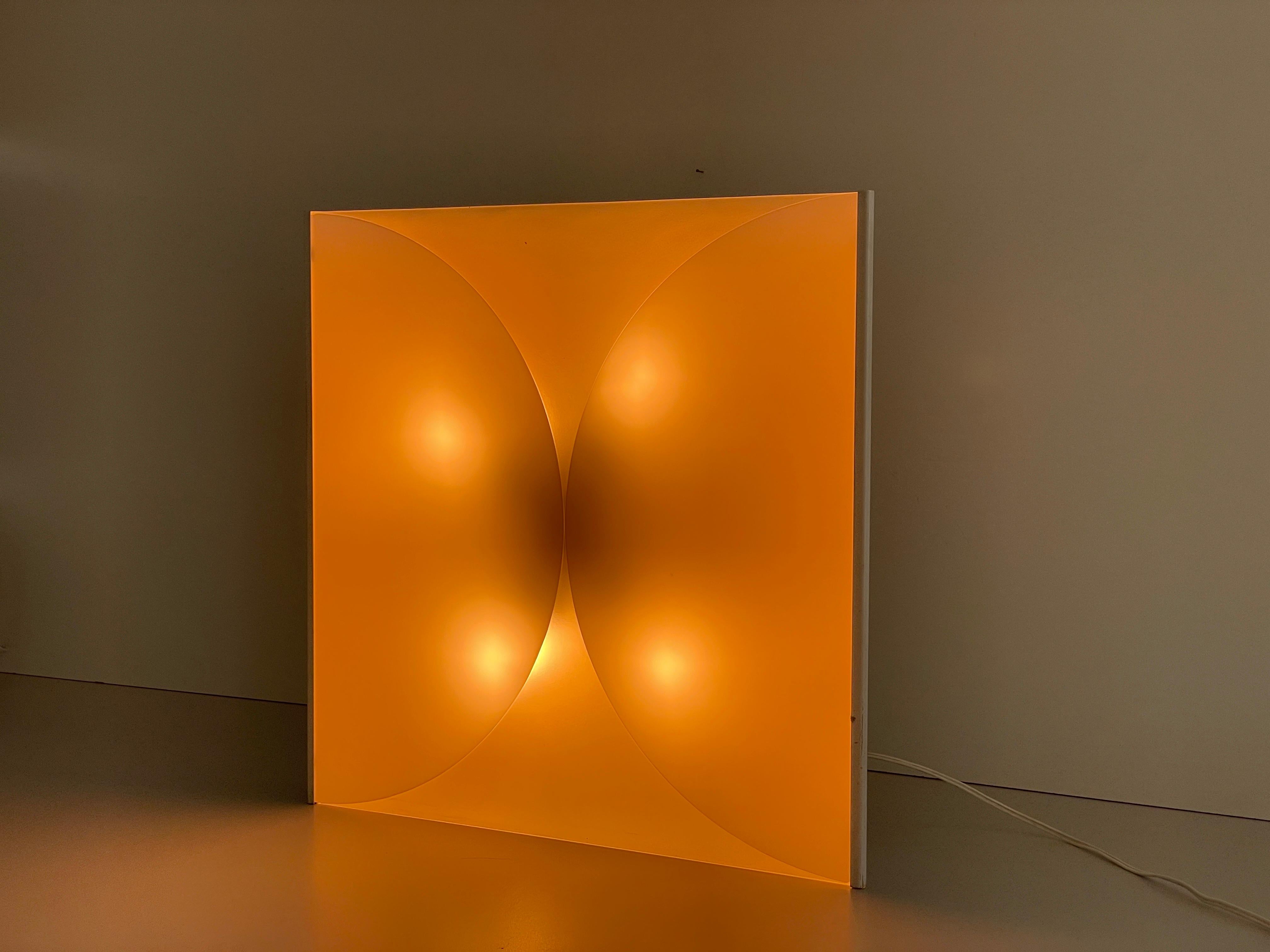 Grande lampe murale Clessidra de Bobo Piccoli pour Fontana Arte, 1970, Italie en vente 6