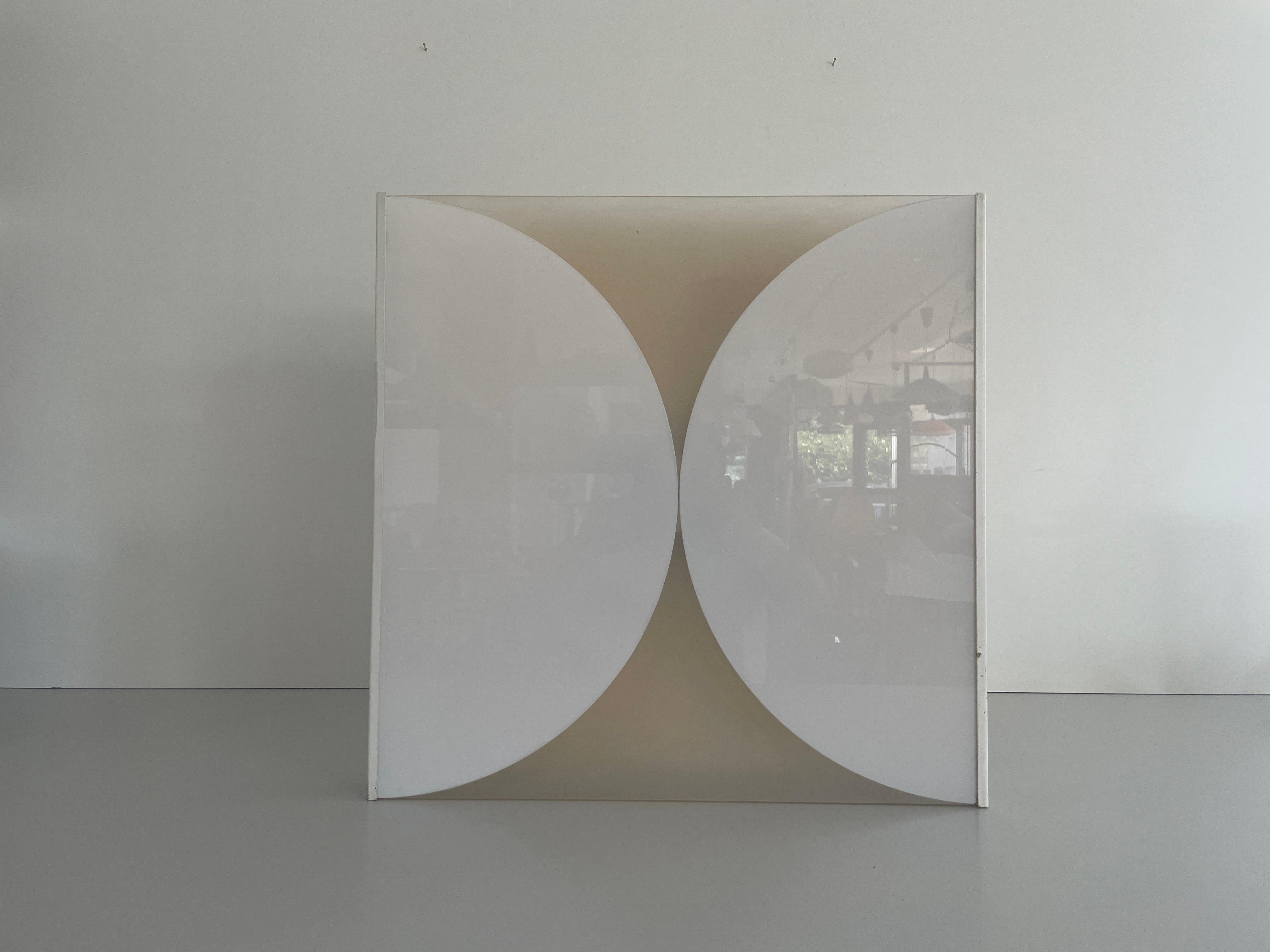 Mid-Century Modern Grande lampe murale Clessidra de Bobo Piccoli pour Fontana Arte, 1970, Italie en vente