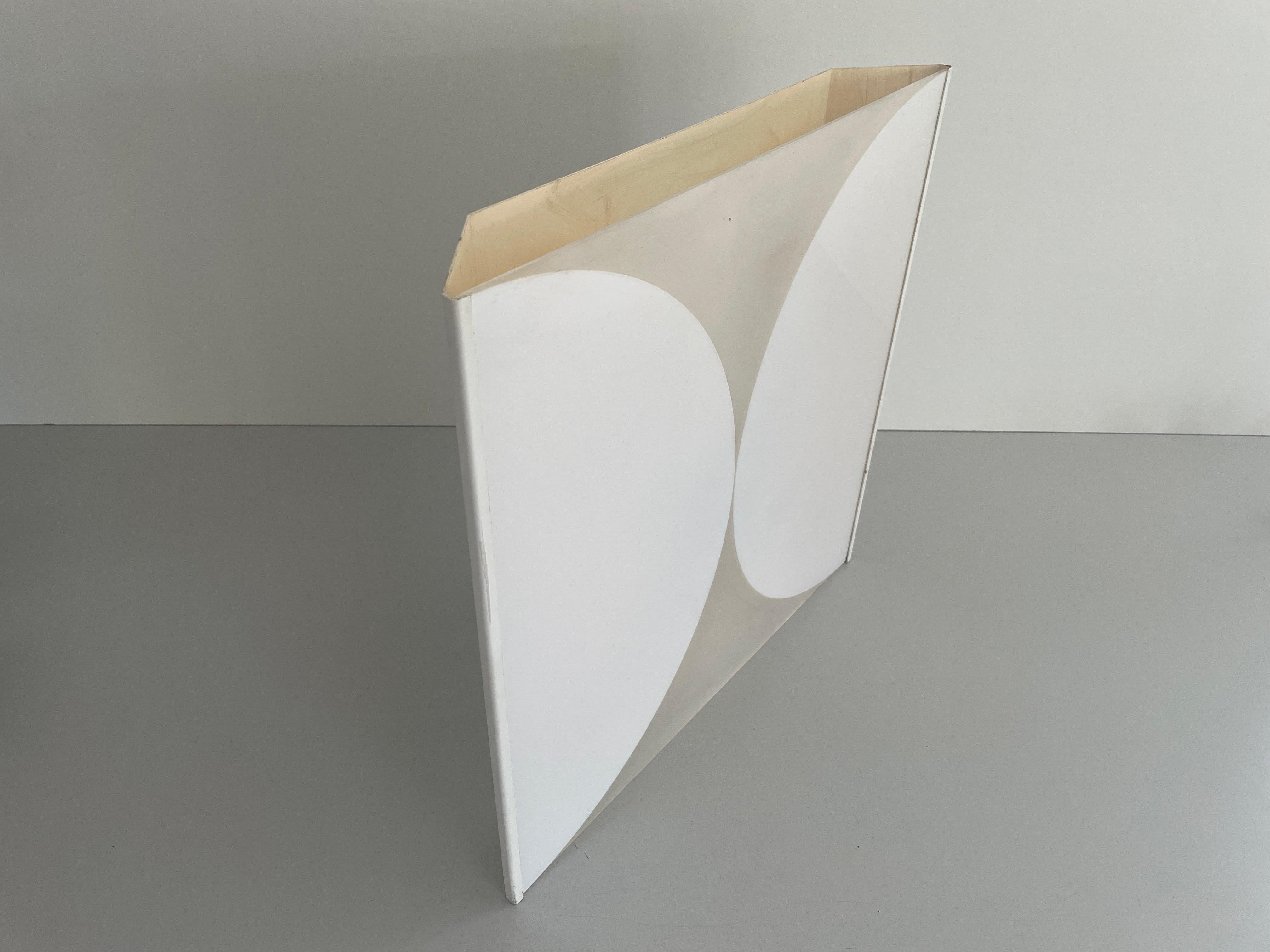 Grande lampe murale Clessidra de Bobo Piccoli pour Fontana Arte, 1970, Italie en vente 1