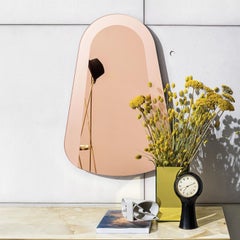 Espejo de Pared Clessidra Rosa, Made in Italy