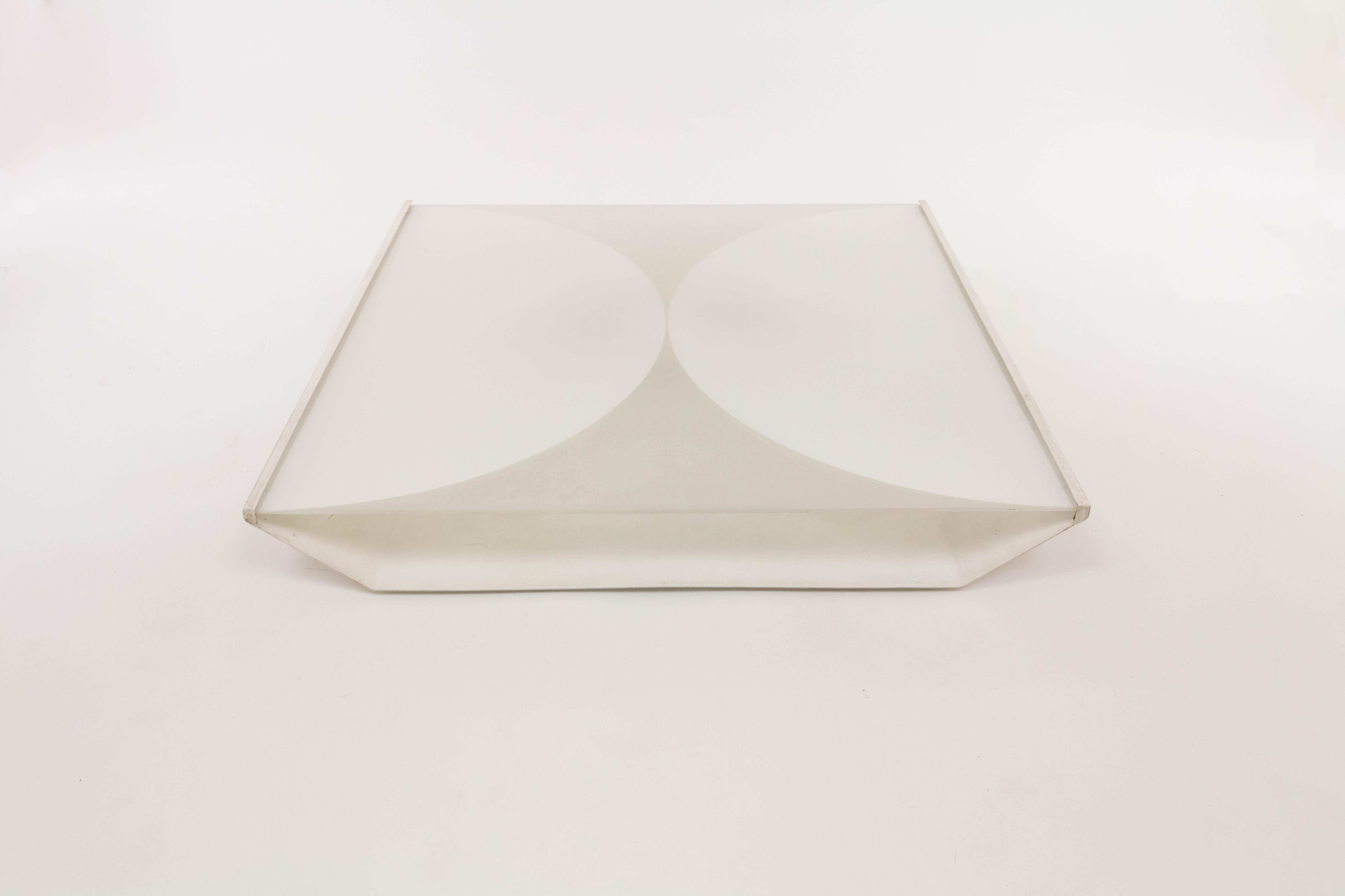 Clessidra Wall Lamp by Bobo Piccoli for Fontana Arte, 1970s In Good Condition For Sale In Rotterdam, NL