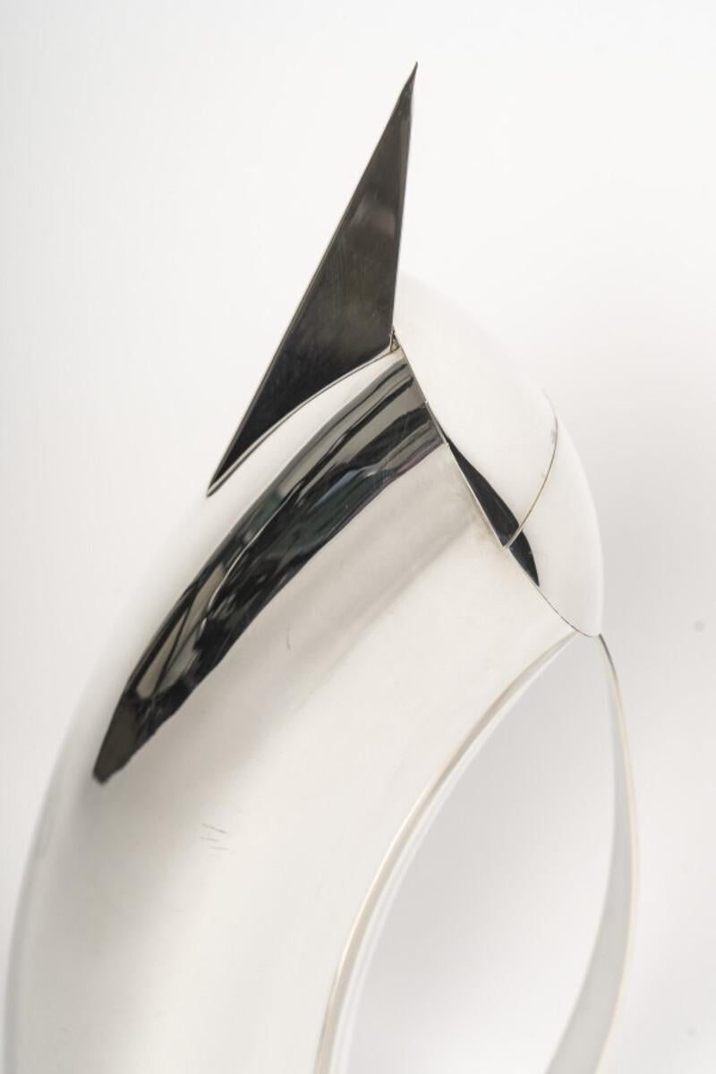 CLETO MUNARI - Brocca d'argento modernista - NORD Italia in vendita 6