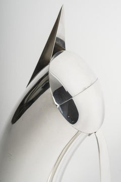 CLETO MUNARI - Brocca d'argento modernista - NORD Italia
