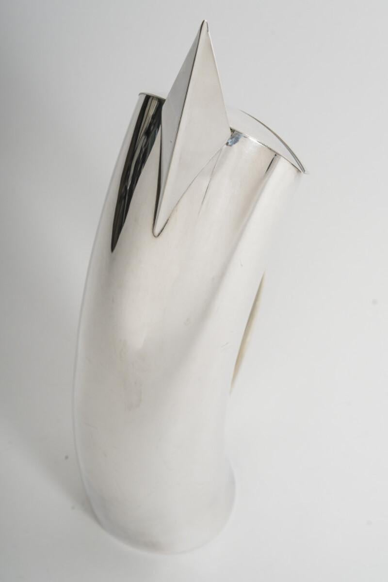 Argento CLETO MUNARI - Brocca d'argento modernista - NORD Italia in vendita