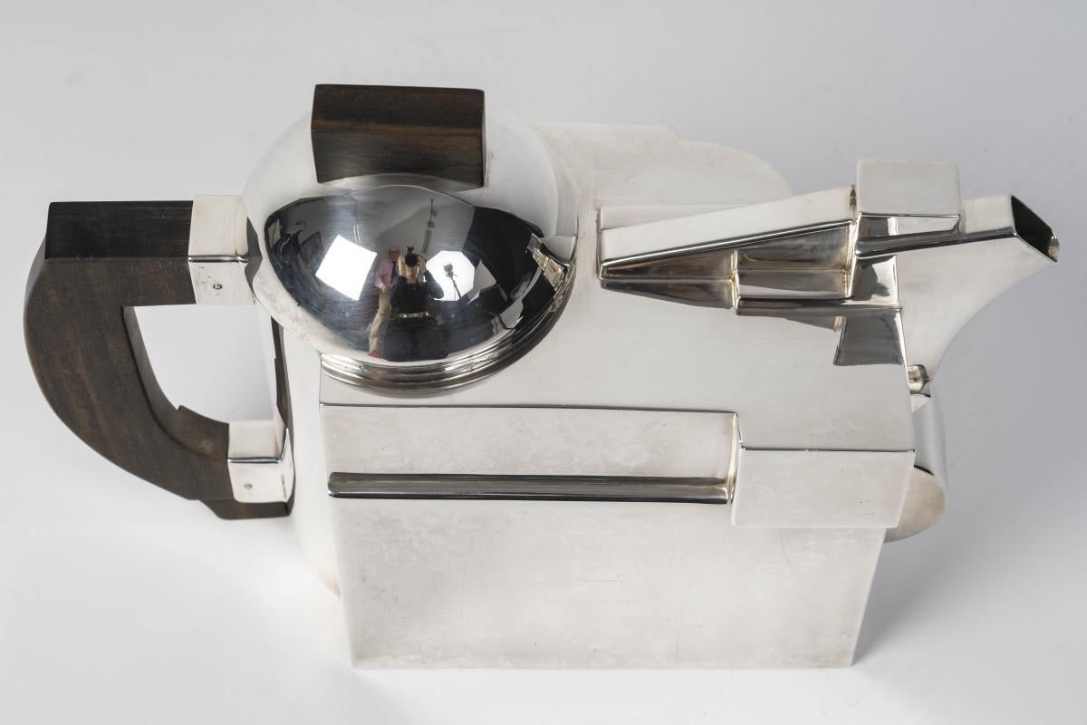 Argento CLETO MUNARI “R&A” Solid silver jug Italy 1993 in vendita